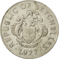 Monnaie, Seychelles, Rupee, 1977, British Royal Mint, TB, Copper-nickel, KM:35 - Seychelles