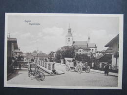 AK REGEN Regenbrücke M. Auto Ca.1910 //  D*34690 - Regen