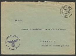 1940 Germany Postally Travelled POW Letter Cover With Censor - Gevangenenpost