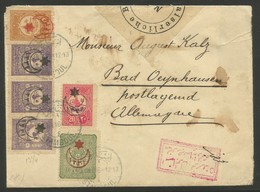 1916 Turkey Postally Travelled Censored Mail Cover - Covers & Documents