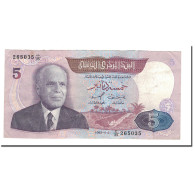 Billet, Tunisie, 5 Dinars, 1983, 1983-11-03, KM:79, TTB - Tunesien