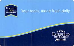 Fairfield Inn & Suites / Marriott - RFID Room Key Card (no Magnetic Stripe) - Hotel Keycards