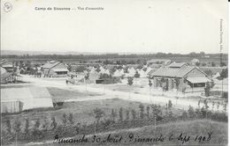 Camp De Sissonne: Vue D'ensemble, Entrée, Cercle Des Officiers - Lot De 3 Cartes Non Circulées - Barracks