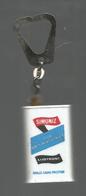 Porte Clefs ,clés, Lustrant SIMONIZ Pour Sols Plastiques , Bidon, 2 Scans ,  Frais Fr 1.95 E - Key-rings