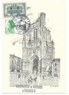 CARTE VILLEFRANCHE DE ROUERGUE AVEYRON / CREATION DU SERVICE AMBULANT 1990 - Manual Postmarks