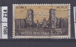 ITALIA REPUBBLICA   1959	Preolimpica L. 35 Usato - 1946-60: Usati
