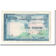 Billet, FRENCH INDO-CHINA, 1 Piastre = 1 Riel, 1954, KM:94, TB - Indocina