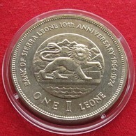 Sierra Leone 1 L 1974 Bank 10 Years - Sierra Leone