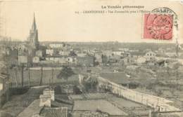 85 - CHANTONNAY - Vue D'ensemble Prise à L'éoliere En 1905 - Ecrite à La Comtesse Du Bourg Au Chateau De La Motte Serent - Chantonnay