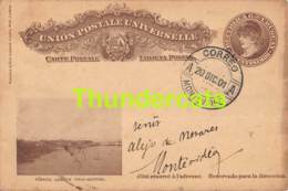 CPA  1901 PUB PUBLICITE URUGUAY FABRICA USINE LIEBIG LIEBIG'S FRAY BENTONS - Uruguay