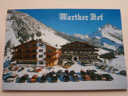 Delcampe - Schi- Und Wander Hotel WARTHER HOF ( Fam. Jäger U. Roiderer ) ( Geiger ) Anno 19?? ( Zie/voir Photo ) ! - Warth