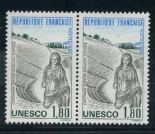 FRANCE    UNESCO   Paire    N° Y&T  SCE88  ** - Nuovi