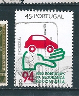 N°  2009 Année Portugaise De La Sécurité Routière  Timbre Portugal (1994) Oblitéré - Usati