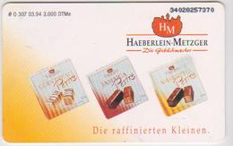 GERMANY-0270 - O 307 - CHOCOLATE - 3.000EX. - O-Series: Kundenserie Vom Sammlerservice Ausgeschlossen