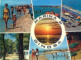 MARINA DI GINOSA  VEDUTE RAGAZZE IN COSTUME  VB1972 GX5413 - Taranto