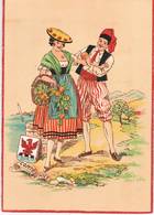 Illustrateur E. NAUDY - Carte COMTE De NICE ( Alpes-Maritimes ) - Costumes - Coiffe - Folklore - Naudy