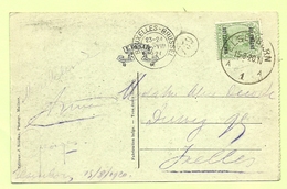 BZ 42 Op Kaart Met Stempel ELSENBORN !!!! (Rare !!)  (K1054) - OC38/54 Belgische Bezetting In Duitsland