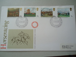 GREAT BRITAIN U.K FDC ANIMALS HORHES - Unclassified