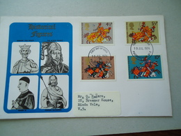 GREAT BRITAIN U.K   FDC HISTORIAL FIGURES 74 - Unclassified