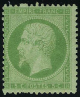 Neuf Avec Charnière N° 20, 5c Vert, TB - Other & Unclassified