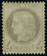 Neuf Avec Charnière N° 52, 4c Gris T.B. - Other & Unclassified