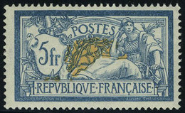 Neuf Sans Charnière N° 123, 5f Bleu Et Chamois, Bon Centrage T.B. - Sonstige & Ohne Zuordnung