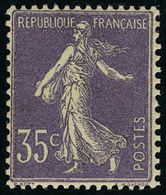 Neuf Sans Charnière N° 136, 35c Violet Excellent Centrage T.B. - Sonstige & Ohne Zuordnung