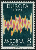 Neuf Sans Charnière 1972, 8 Pts Andorre Espagnol N° 64A, T.B. - Andere & Zonder Classificatie