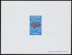 N° 217/18, épreuves De Luxe EUROPA 1972 - 1978 Complet 7 Paires, T.B. - Andere & Zonder Classificatie