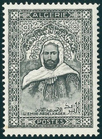 Neuf Sans Charnière N° 471a, 30c Noir Abd El Kader, Valeur Omise, T.B. - Altri & Non Classificati