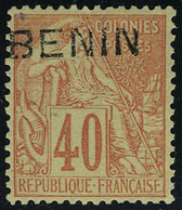 Neuf Avec Charnière N° 11, 40c Rouge Orange Cl, TB Signé Run - Other & Unclassified