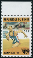 Neuf Sans Charnière 135f Sur 40f Athlétisme Olymphilex 96, Michel 1244, Bdf, T.B. - Altri & Non Classificati