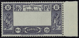 Neuf Sans Charnière N° 168a, 10f Bleu Foncé, Centre Omis, Bdf, Superbe, Maury - Andere & Zonder Classificatie