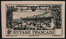 Neuf Sans Charnière Type Vue De Cayenne, Essai ND Sans Valeur Dans Le Cartouche, TB  Maury - Other & Unclassified