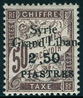 Neuf Avec Charnière N° 20a, Erreur, 2.50p Sur 50c, T.B. - Andere & Zonder Classificatie