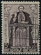 Neuf Avec Charnière N° 374A/K, La Série Cardinal Mercier Surchargée Braine L'Alleud, TB, Sign + Cert. Baetens - Sonstige & Ohne Zuordnung