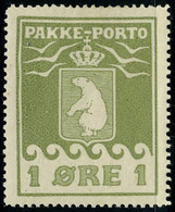 Neuf Avec Charnière N° 1a, 1ore Olive Dentelé 12 1/4 T.B. - Altri & Non Classificati