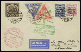 Lettre Zeppelin 6è SAF 1932 Pour Le Brésil, T.B. - Otros & Sin Clasificación
