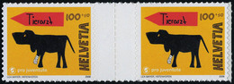 Neuf Sans Charnière N° 1913/6, Pro Juventute 2006 Série Autocollant En Paire Interpanneau TB Cat Suisse S 82/85 : 600 CH - Other & Unclassified
