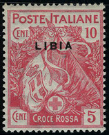 Neuf Sans Charnière N° 14/17, La Série Croix-Rouge, TB, Sassone 200 - Altri & Non Classificati