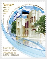 Israel - Postfris / MNH - Joint-Issue Israel-Estland 2018 - Unused Stamps (with Tabs)