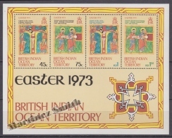 British Indian Ocean 1973 Yvert BF 1, Easter - MNH - Britisches Territorium Im Indischen Ozean