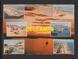 DF / 34 HÉRAULT / MAUGUIO - CARNON / CARNON-PLAGE / CARTE MULTIVUE / CIRCULÉE EN 1972 - Mauguio