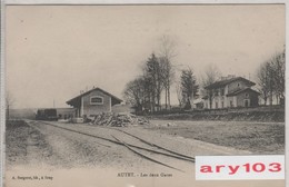 70- Hte -Saône _  Autet _  Les 2  Gares  300hab. ( 18/02/1916) - Sonstige & Ohne Zuordnung