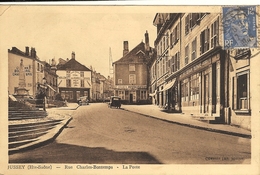 70-Hte- Saône _ Jussey_ Une Autre Vue Dela Ch.Bontemps - La Poste ( Boucherie ,vétement ,Restaurant) - Autres & Non Classés