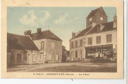 51 Marne - Courgivaux Café Du Centre épicerie Mercerie Sur La Place 1937 - Autres & Non Classés