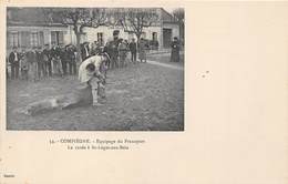 60-COMPIEGNE- EQUIPAGE DU FRANCPORT- LA CUREE A ST-LEGER-AUX-BOIS - Compiegne