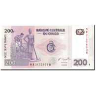 Billet, Congo Democratic Republic, 200 Francs, 2007, 2007-07-31, KM:99a, NEUF - Demokratische Republik Kongo & Zaire