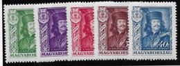 Hongrie N°468/472 - Neuf * Avec Charnière - TB - Unused Stamps
