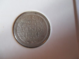 Netherlands: 25 Cents 1914 - 25 Centavos